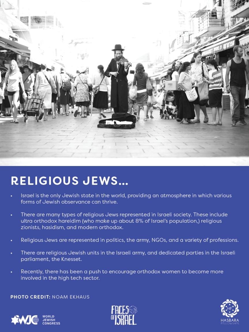 Faces of Israel Religious Jews