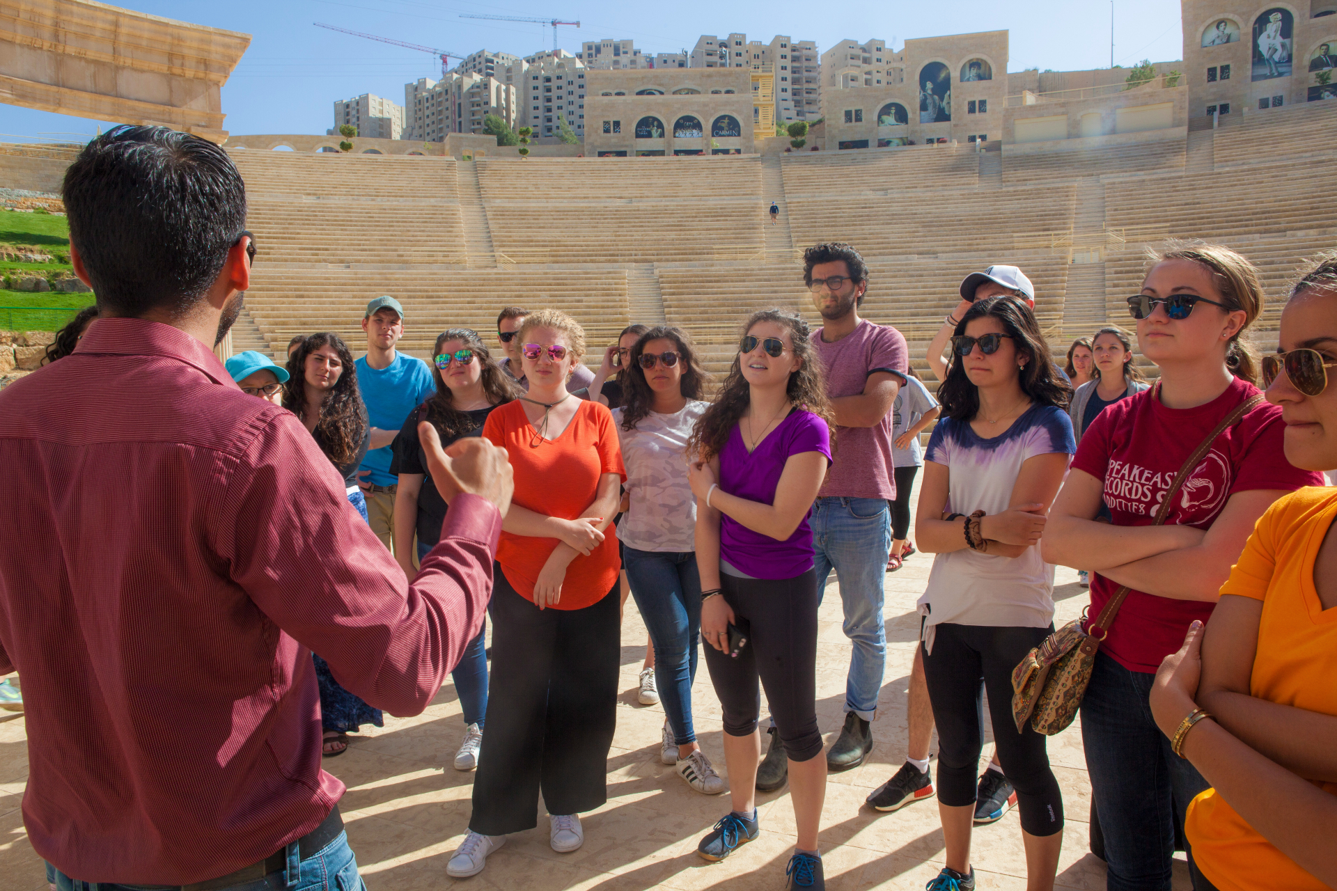 College Students tour Israel with Hasbara Fellowships
